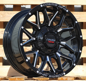 R20x9  12X135/139  ET  0  106.1  B1592  Black (BL)  For 4X4  (K3)  (Black+Milling) (1 foto / 1)