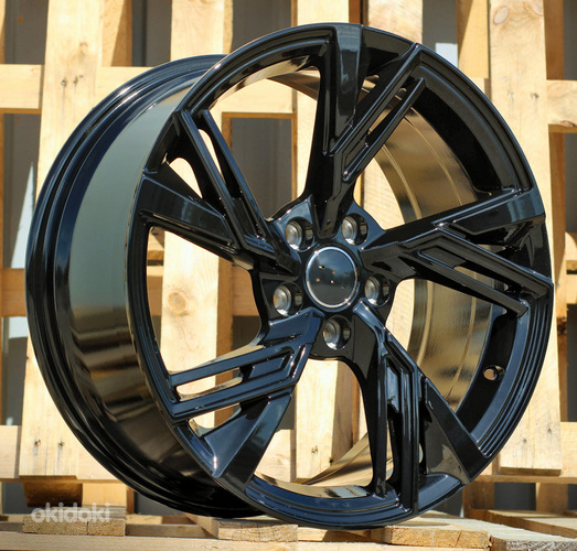 R21x9.5  5X112  ET  25  66.5  B1571  (BK5632)  Black (BL)  For AUD  (P)