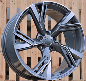 R18x8  5X112  ET  39  66.5  B1571  (IND5452)  Grey Polished (MG)  For AUD  (Z5) (1 foto / 1)