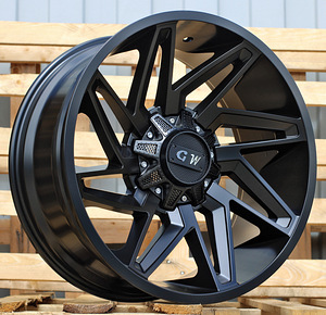 R22x10  12X135/139  ET  M12  110.5  B1546  Black Half Matt (BLHM)  For 4X4  (K3)  (Milling) (1 foto / 1)