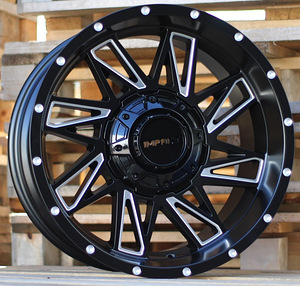 R18x9  6X114.3  ET  M12  66.1  B1544  Black Matt+Polished Lip (BMPL)  For 4X4  (P) (1 foto / 1)