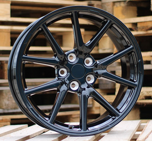R18x8.5  5X114.3  ET  40  64.1  B1503  Black Half Matt (BLHM)  For TESLA  (Z1)  (Model 3) (1 foto / 1)