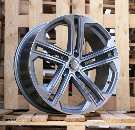 R20x9  5X112  ET  33  66.5  B1504  Grey Polished (MG)  For AUD  (K3)  ((AKC 130 Eur))