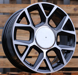 R16x6.5  4X98  ET  35  58.1  B1465  Black Polished (MB)  For FIAT  (Z2) (1 foto / 1)