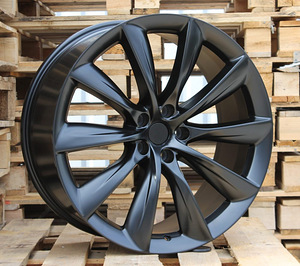 R22x9  5X120  ET  35  64.1  B1469  Black Half Matt (BLHM)  For RACIN  (P)  ((Rear+Front) TESLA Model S) (1 foto / 1)