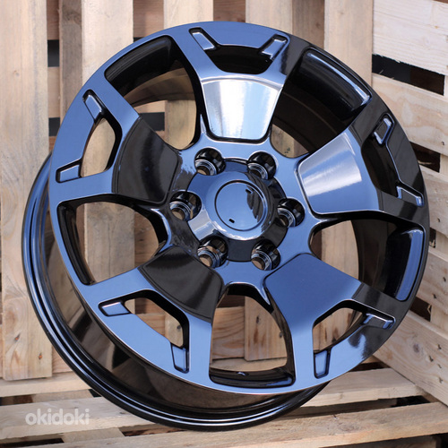 R17x7.5  6X139.7  ET  25  106.1  B1460  (A5550/BY1460)  Black (BL)  For TOYOT  (P2+Z4)  (4x4)