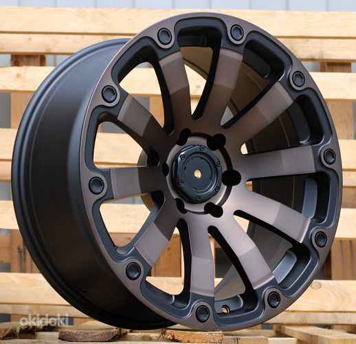 R20x9  6X139.7  ET  M12  110.1  B1442  Black Polished (MB)  For 4X4  (K3)
