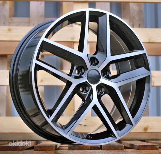 R18x8  5X112  ET  45  57.1  B1426  Black Polished (MB)  For SEAT  (P1+P)
