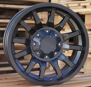 R18x9  6X114.3  ET  0  66.1  B1427  Black Half Matt (BLHM)  For 4X4  (P)  ((AKC 85 Eur)) (1 foto / 1)