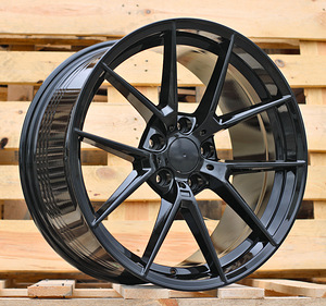 R19x8.5  5X112  ET  26  66.6  B1416  (FBX124)  Black (BL)  For BMW  (P2+Z7)  (HYBRID FORGED Rear+Front) (1 foto / 1)