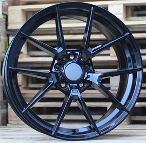 R18x8  5X112  ET  27  66.6  B1416  Black (BL)  For BMW  (P2)  (Rear+Front) (1 foto / 1)