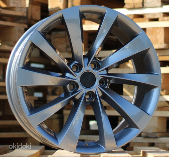 R19x8.5  5X114.3  ET  40  64.1  B1396  Gun Metal (GM)  For RACIN  (P2)  (TESLA Model 3)