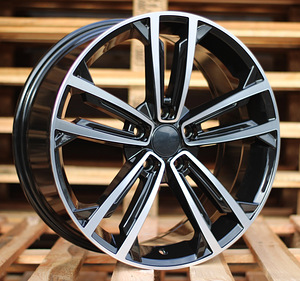 R18x7.5  5X112  ET  45  57.1  B1415  Black Polished (MB)  For VW  (Z1+Z6)  ((AKC 95 Eur)) (1 foto / 1)
