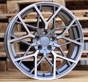 R20x9.5  5X120  ET  38  72.6  B1383  Grey Polished+Powder Coating (MGPC)  For BMW  (P)  (Rear+Front) (1 foto / 1)