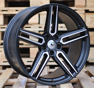 R20x9  5X120  ET  35  72.6  B1382  (HX015)  Black Polished Half Matt (MBHM)  For HAXER  (K7)  ((AKC 115 Eur) Rear+Front) (1 foto / 1)