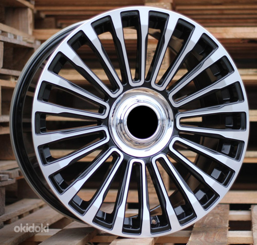 R22x9  5X108  ET  45  63.3  B1365  (IN0323)  Black Polished (MB)  For LAND  (Z5)  (MANSORY)