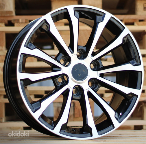R17x7.5  6X139.7  ET  25  106.1  B1353  Black Polished (MB)  For TOYOT  (R)