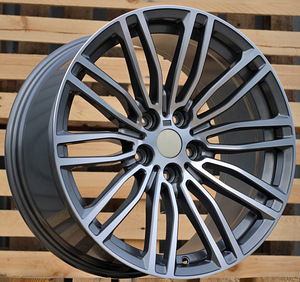 R19x9.5  5X120  ET  38  72.6  B1318  Grey Polished (MG)  For BMW  (P+P2)  (Front+Rear) (1 foto / 1)