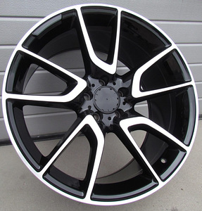 R20x9.5  5X112  ET  45  66.6  B1303  (IN5625/K5450)  Black Polished (MB)  For MER  (P2)  (Rear+Front) (1 foto / 1)