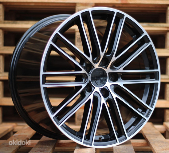 R20x11  5X130  ET  60  71.6  B1274  Black Polished (MB)  For PORCH  (P+Z2)  (Rear+Front)