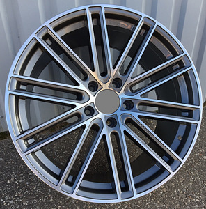 R21x9.5  5X130  ET  60  71.6  B1271  Grey Polished+Powder Coating (MGPC)  For PORCH  (P2) (1 foto / 1)