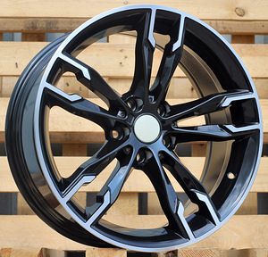 R18x8  5X120  ET  30  72.6  B1257  Black Polished (MB)  For BMW  (Z3+Z6) (1 foto / 1)