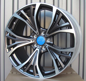 R21x10  5X120  ET  40  74.1  B1197  Grey Polished (MG)  For BMW  (K5)  ((AKC 145 Eur)Rear+Front) (1 foto / 1)