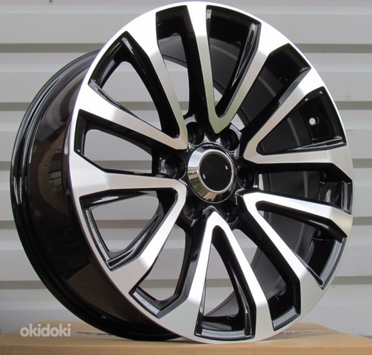 R20x8.5  6X139.7  ET  25  106  B1223  Black Polished (MB)  For 4X4  (K3)  (For TOYOTA)