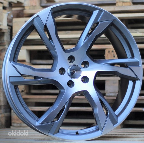 R21x9  5X108  ET  39  63.3  B1175  Grey Polished+Powder Coating (MGPC)  For VOLVO  (P)