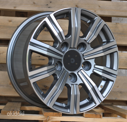R17x8  5X150  ET  50  110.1  B1149  (IN7062)  Grey Polished (MG)  For TOYOT  (K7)