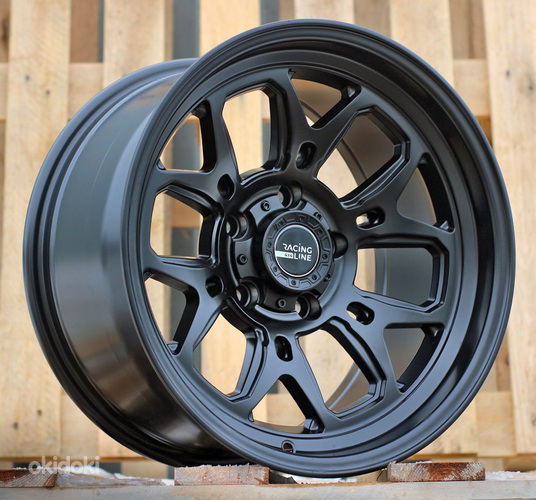 R17x9  5X127  ET  M6  78.1  B1106  Black Half Matt (BLHM)  For 4X4  (R)
