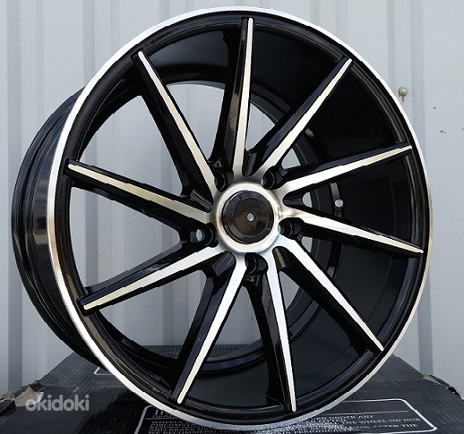 R15x6.5  4X100  ET  37  60.1  B1058  Black Polished (MB)  For RENAU  (L2)