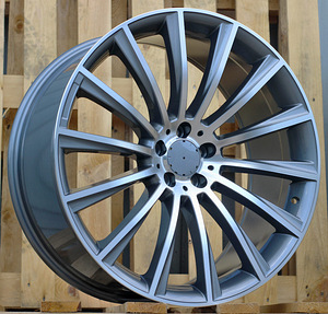 R20x9.5  5X112  ET  22  66.6  B1048  Grey Polished+Powder Coating (MGPC)  For MER  (K7)  (REAR (GLC-Class X253/C253)) (1 foto / 1)