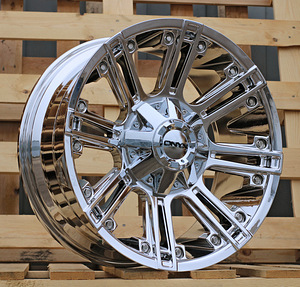 R20x9  8X165.1  ET  10  130.8  B1047  Chrome (CH)  For 4X4  (K3)  (Vacuum Chrom) (1 foto / 1)