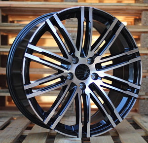 R20x9.5  5X130  ET  50  71.6  B1026  Black Polished+Powder Coating (MBPC)  For PORCH  (P2) (1 foto / 1)