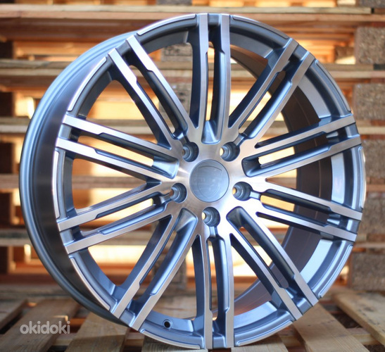 R21x10  5X112  ET  19  66.5  B1026  (LU1293)  Grey Polished (MG)  For PORCH  (K3+P1)  (Rear+Front)