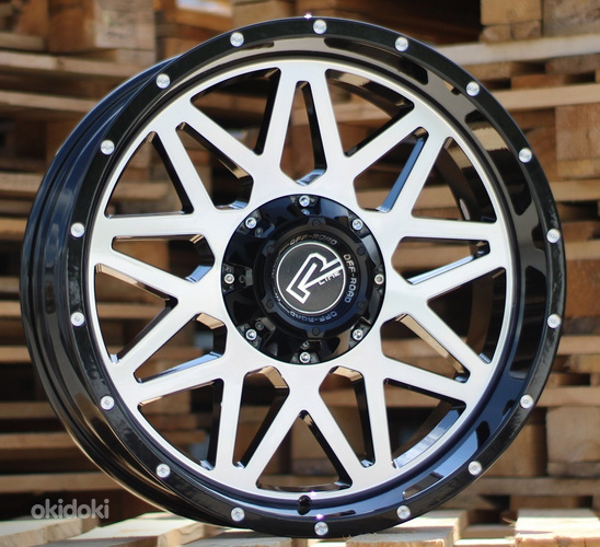 R20x9  12X135/139  ET  0  110.1  AT969  Black Polished (MB)  For 4X4  (P)
