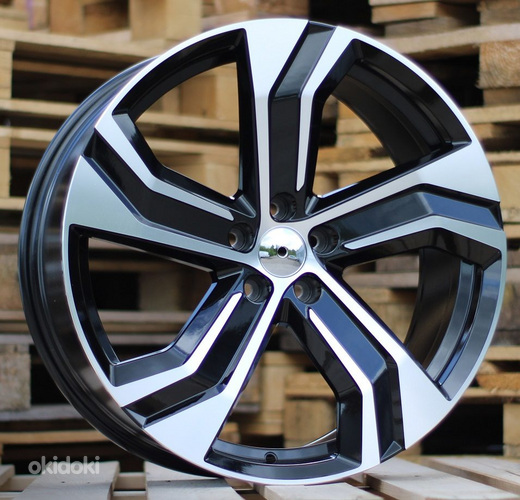R19x8  5X108  ET  42.5  63.3  B0143  Black Polished (MB)  For VOLVO  (Z4)
