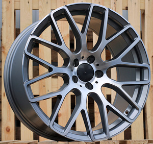 R20x9.5  5X112  ET  35  66.5  AT967  (IN0186)  Grey Polished (MG)  For MER  (K7)  (BRABUS Style Rear+Front) (1 foto / 1)