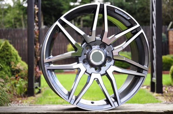 R18x8  5X112  ET  45  66.6  A874  Grey Polished (MG)  For MER  (K2+Z2)