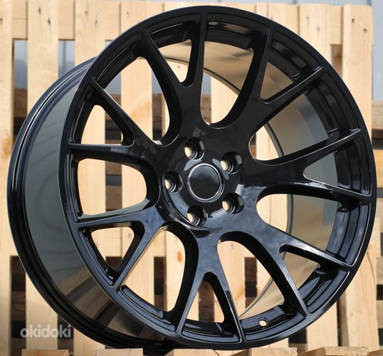 R22x10  5X115  ET  18  71.5  A8872  Black (BL)  For RACIN  (K7)  (Rear+Front)