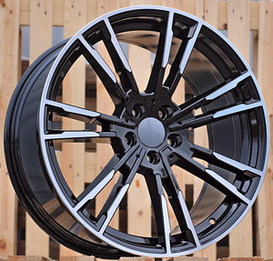 R19x9.5  5X112  ET  38  66.6  A7065  (BY1356)  Black Polished (MB)  For BMW  (Z3)  (Front+Rear) (1 foto / 1)