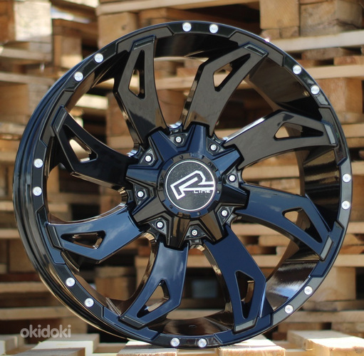 R20x9  12X114/120  ET  0  73.1  A8075  Black (BL)  For 4X4  (P)