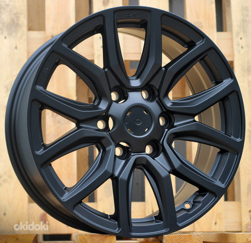 R17x7.5  6X139.7  ET  30  106.1  A6238  Black Matt (BM)  For 4X4  (P)  (TOYOT)