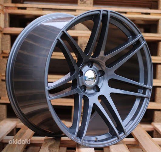 R22x10.5  5X120  ET  40  74.1  A6114  Grey (GR)  For BMW