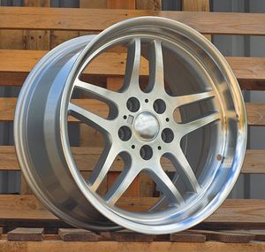 R17x9  5X120  ET  20  74.1  A5913  Silver+Polished Lip (SP)  For BMW  (P)  (Rear+Front (MS Polished)) (1 foto / 1)