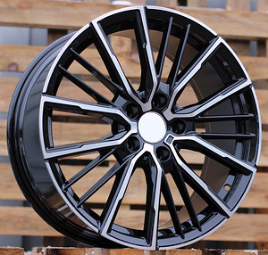 R18x8  5X112  ET  50  66.6  A5824  (IN3612F)  Black Polished (MB)  For BMW  (M)  (HYBRID FORGED) (1 foto / 1)