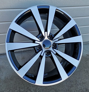 R18x8  5X112  ET  44  57.1  A5576  Black Polished (MB)  For VW  (P)  ((AKC 90 Eur)) (1 foto / 1)