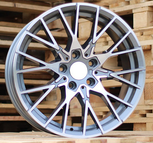 R19x9.5  5X120  ET  40  72.6  A5479  (BY1392)  Grey Polished+Powder Coating (MGPC)  For BMW  (P)  (Rear+Front) (1 foto / 1)