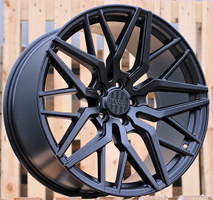 R20x8.5  5X112  ET  30  66.5  A5478  (HX035)  Black Half Matt (BLHM)  For HAXER  (P)  (Rear+Front NEW CAP) (1 foto / 1)